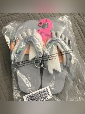 NWT Pedi Couture Pedicure Sandals Pink Toe Separator Flip Flops Size L 8.5-9.5